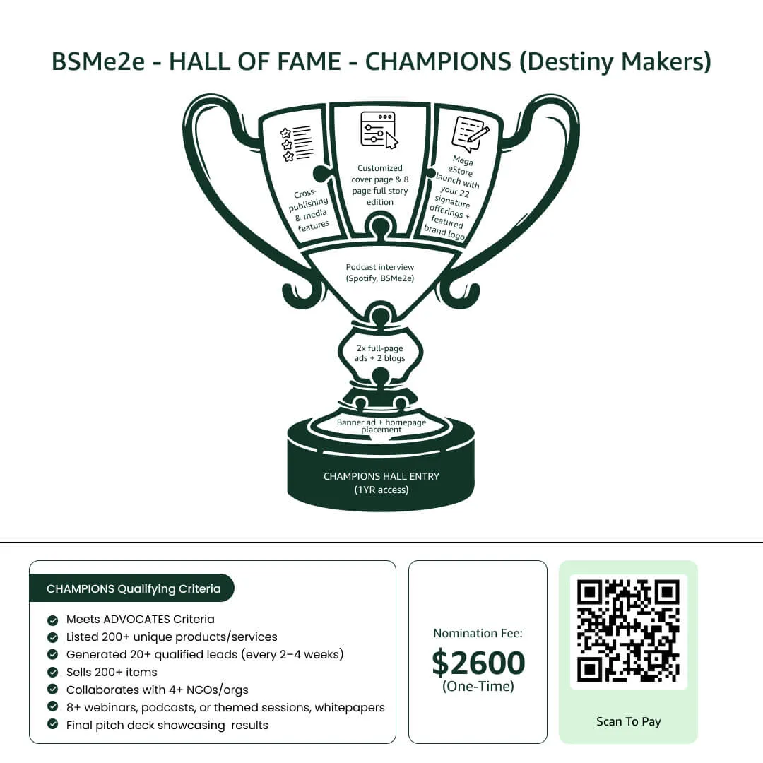 BSMe2e - HALL OF FAME - CHAMPIONS-Destiny Makers