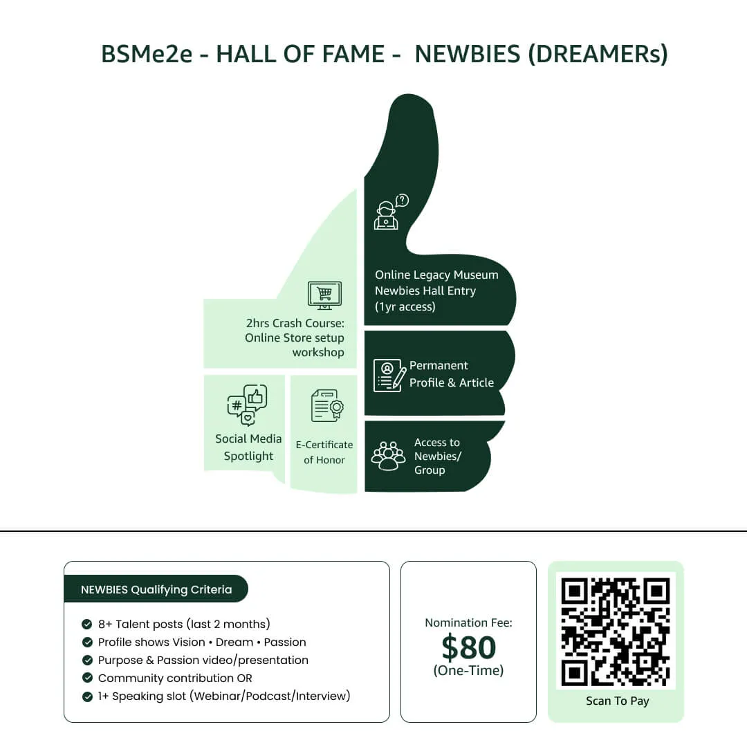BSMe2e - HALL OF FAME - NEWBIES-DREAMERS