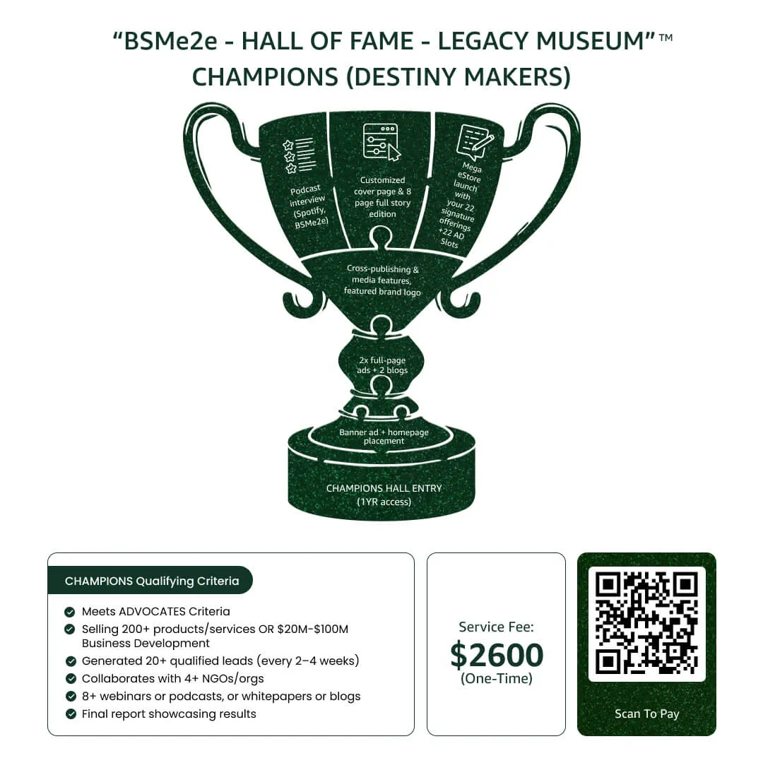 BSMe2e - HALL OF FAME - CHAMPIONS-Destiny Makers