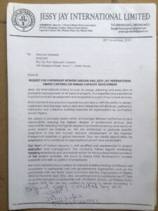 Partnerships and proposal letters