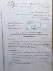 Partnerships and proposal letters
