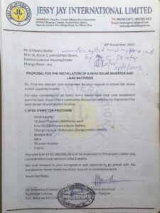 Partnerships and proposal letters
