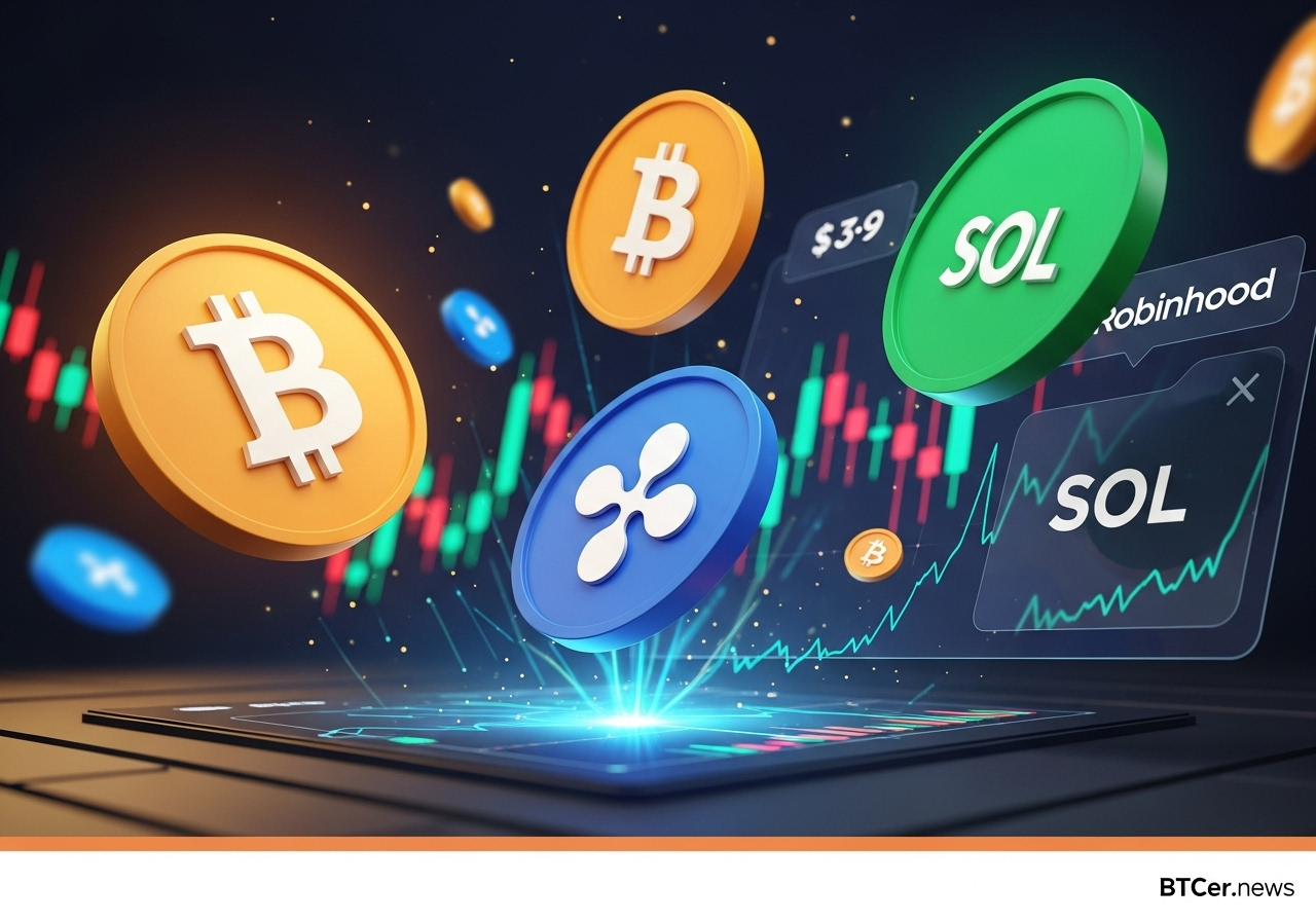 Έναρξη διαπραγμάτευσης Bitcoin, XRP και SOL futures στο Robinhood