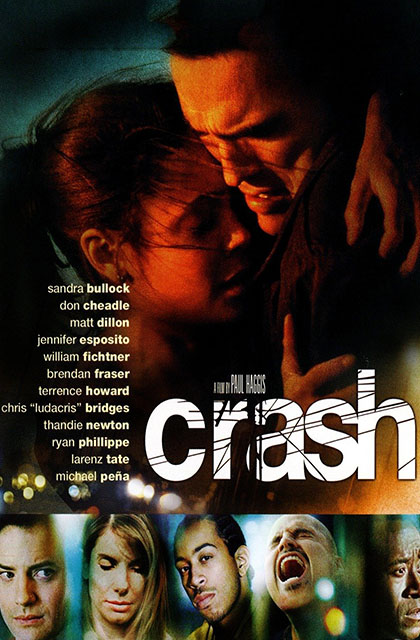 Crash - Publicity still of Terrence Howard & Tony Danza