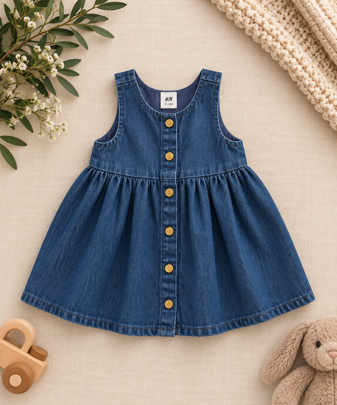 The Darling Denim Dress