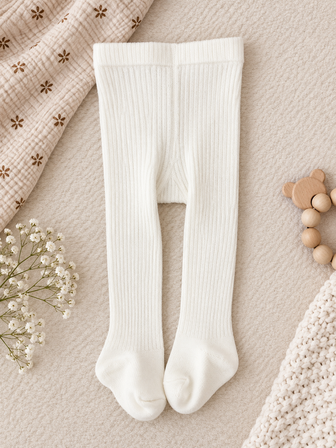 The Ivory Ribber Tights