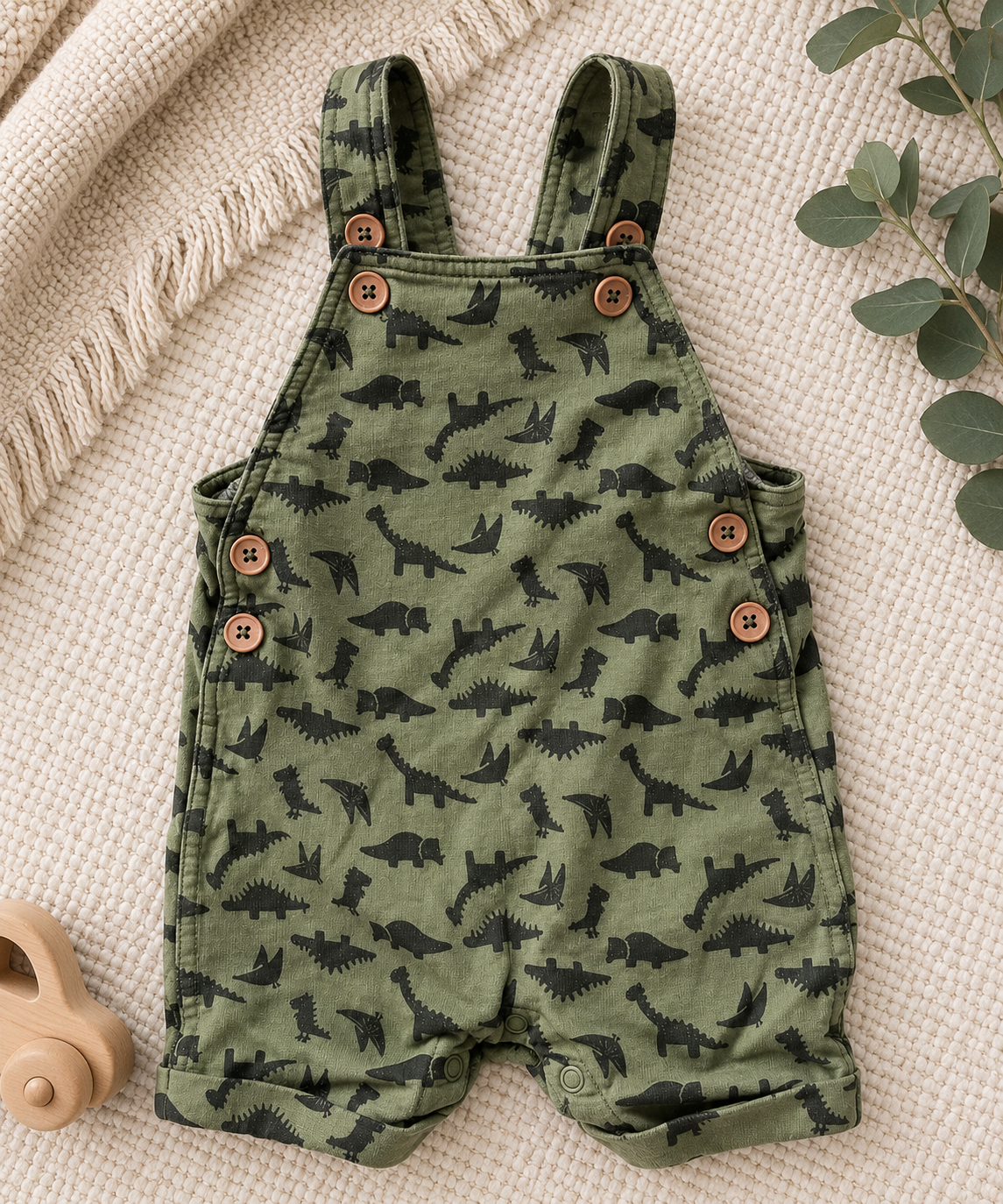The Dino Roar Overalls