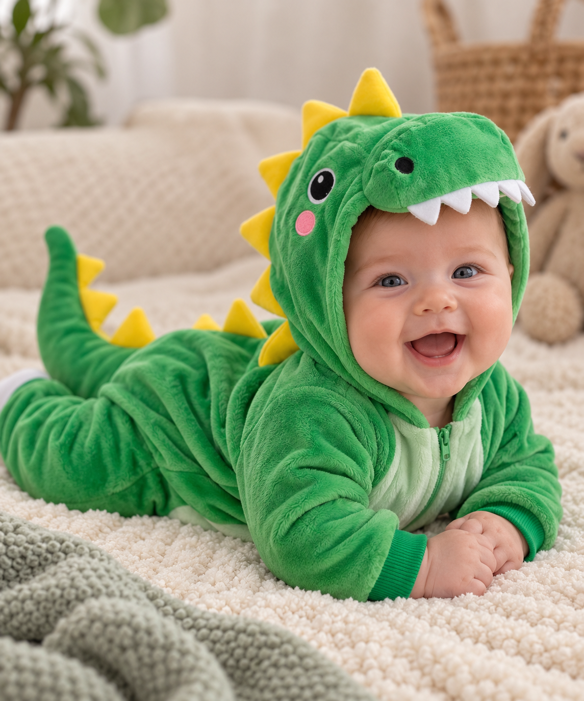 The Green Dino Costume