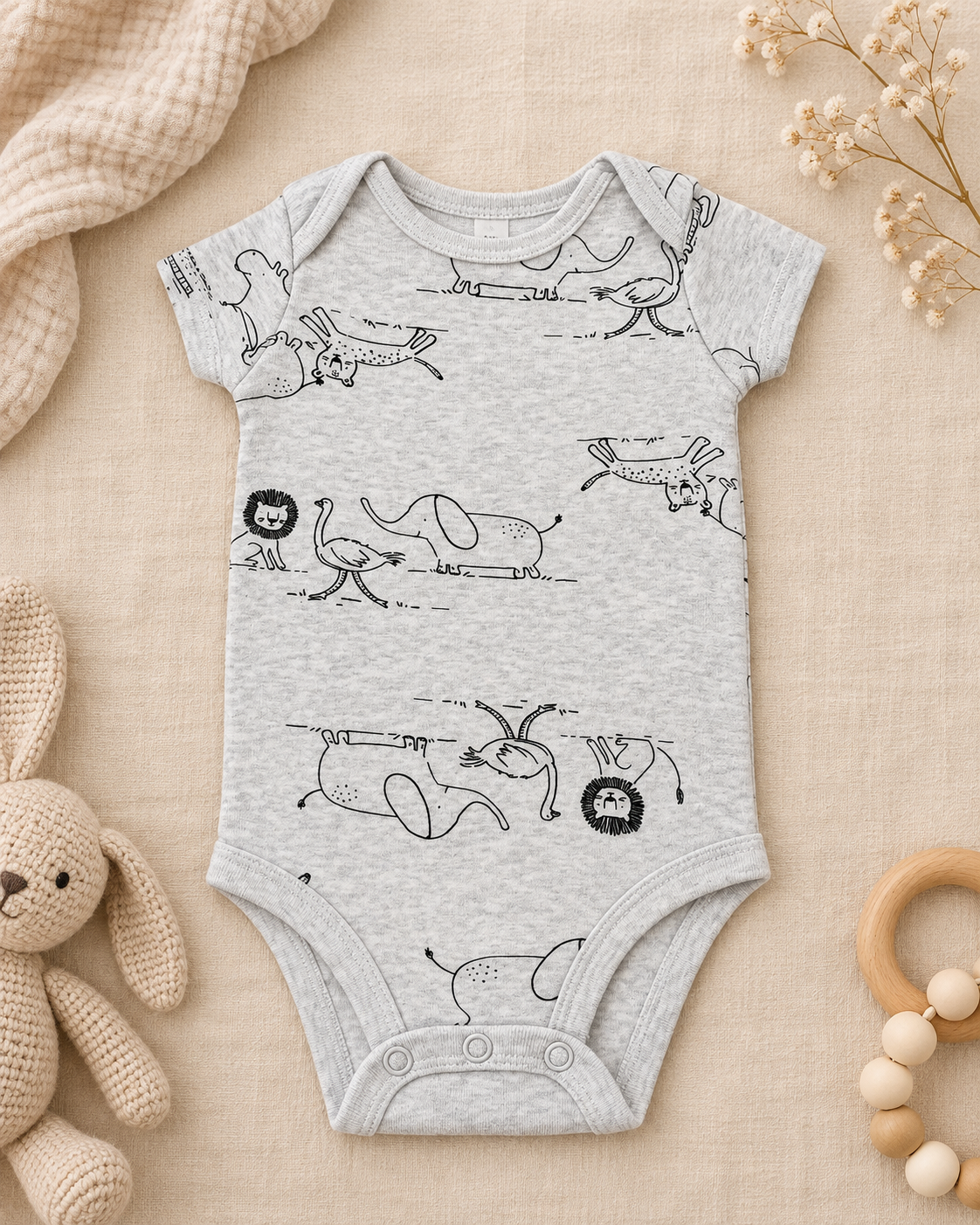 The Little Safari Bodysuit