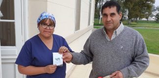 EL SINDICATO DE TRABAJADORES MUNICIPALES ENTREGA BARBIJOS A SUS AFILIADOS