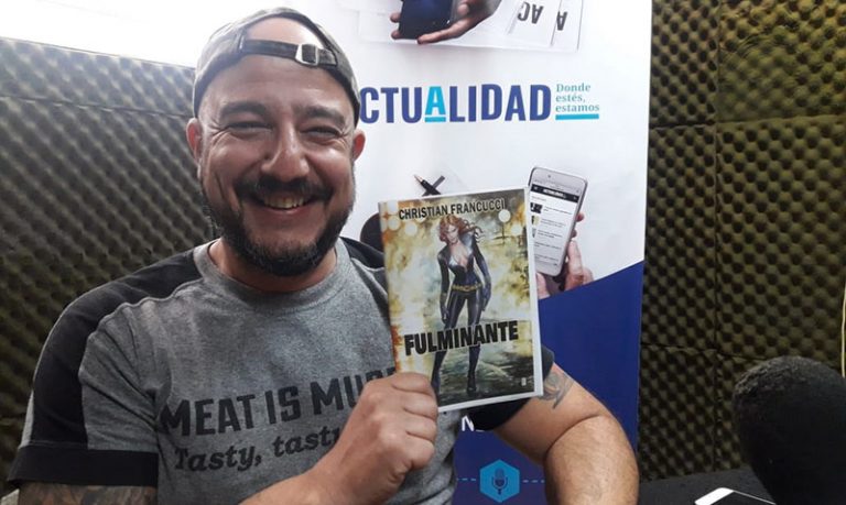 Christian Francucci, ahora también en revista: «Me gusta mucho hacer cosas acá»