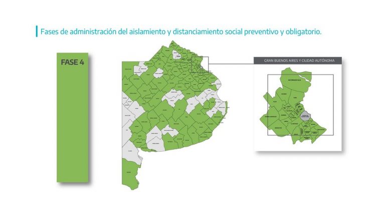 Coronavirus: General Villegas es uno de 110 distritos bonaerenses donde se aplicarán las nuevas restricciones