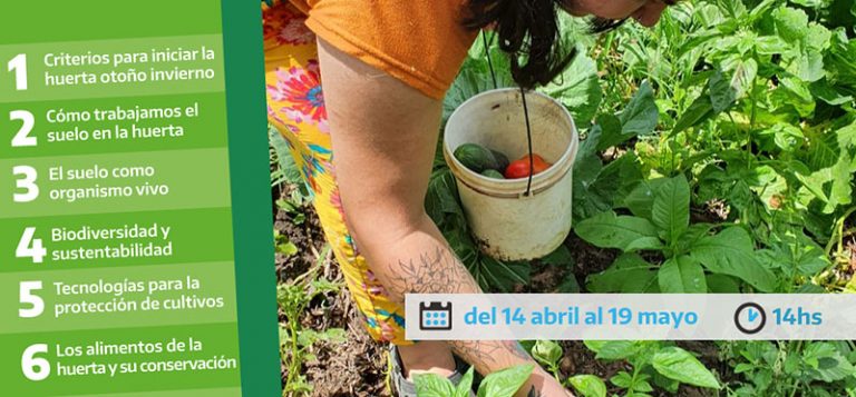 Encuentros de capacitación sobre huerta agroecológica familiar en otoño e invierno