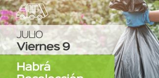 Feriado con recolección de residuos