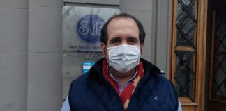 Luciano Bugallo de recorrida por General Villegas