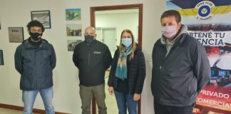 Visitas de funcionarios Aeroportuarios en General Villegas