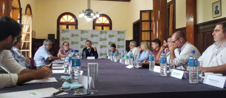 El intendente Campana participó de la primera reunión del año del Comité de Cuenca