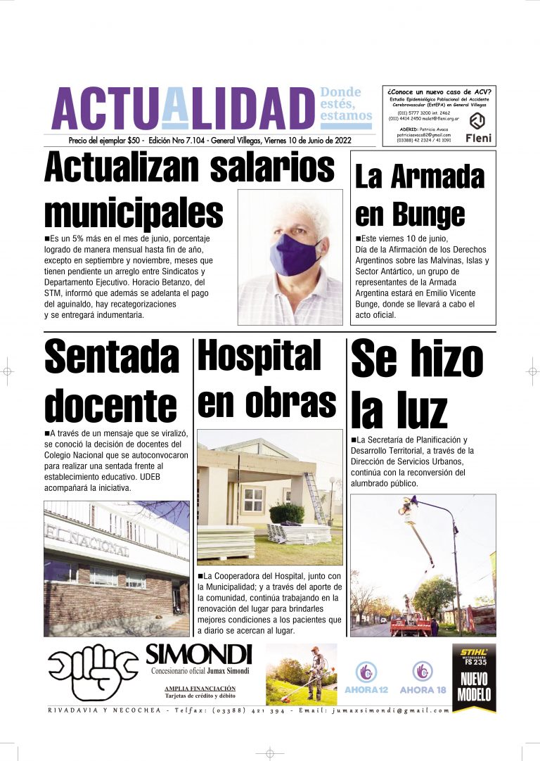 TAPA Viernes 10 de Junio de 2022