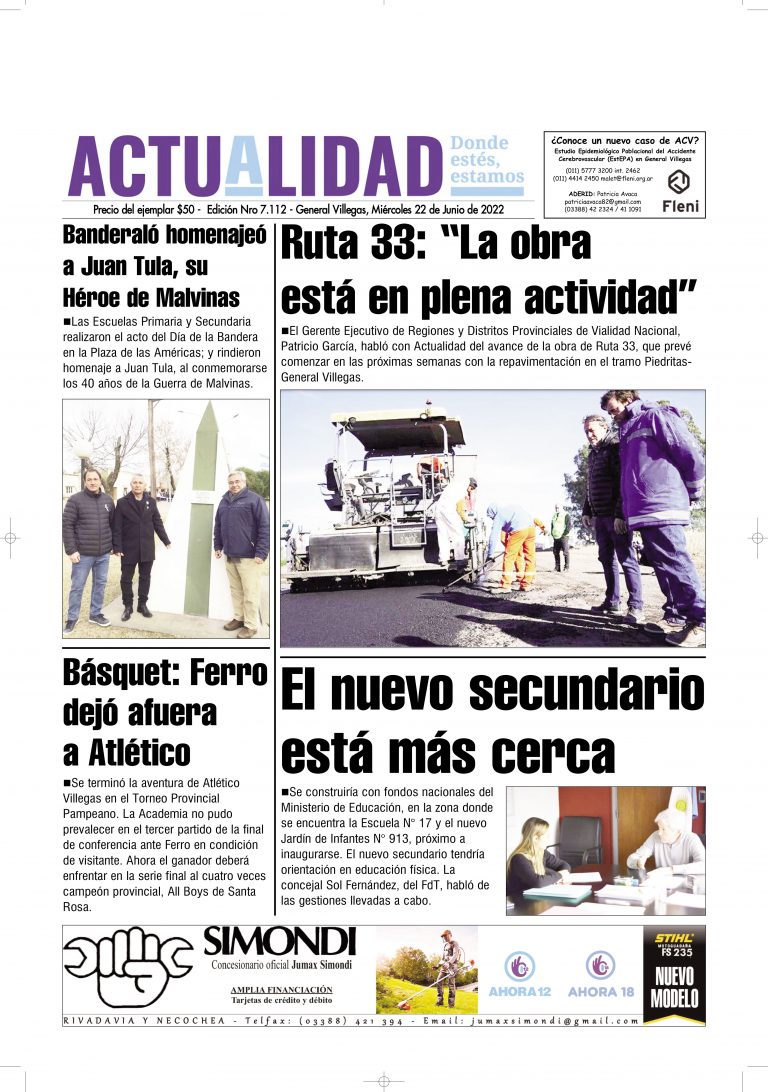 TAPA Miércoles 22 de Junio de 2022