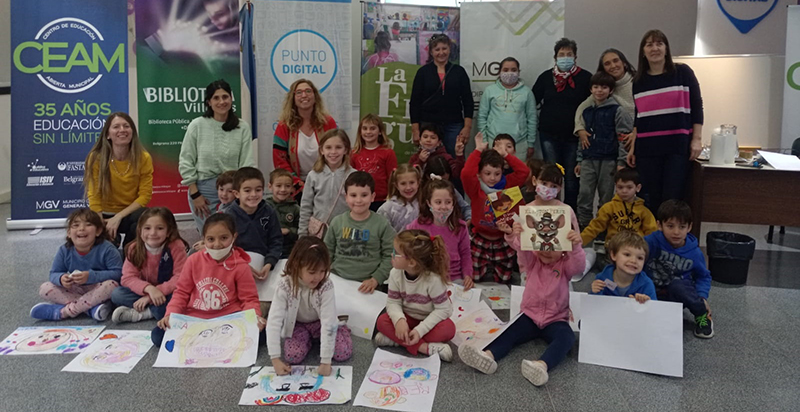 Salud, cuentos, arte y tecnología en la segunda edición del Taller de Sonrisas