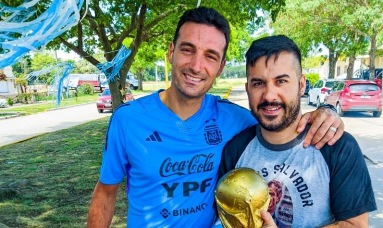 Francisco Sánchez, periodista villeguense qué reside en Rosario, el «epicentro del fútbol mundial»