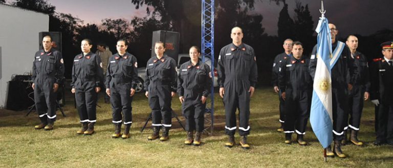 Los Bomberos de Santa Eleodora celebraron su quinto aniversario