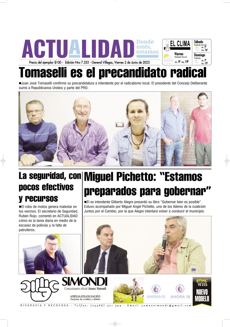 TAPA Viernes 2 de Junio de 2023