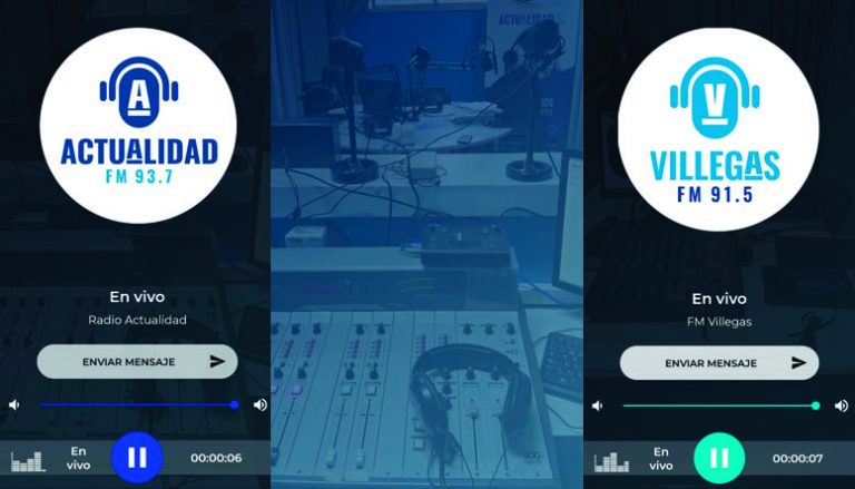 Ya se pueden bajar las app para escuchar FM Actualidad y FM Villegas