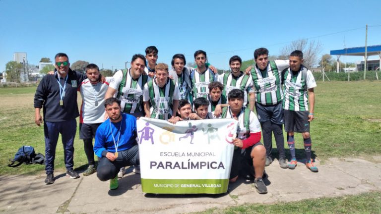 Finalizó la Liga Inclusiva de Fútbol y un equipo villeguense gritó campeón