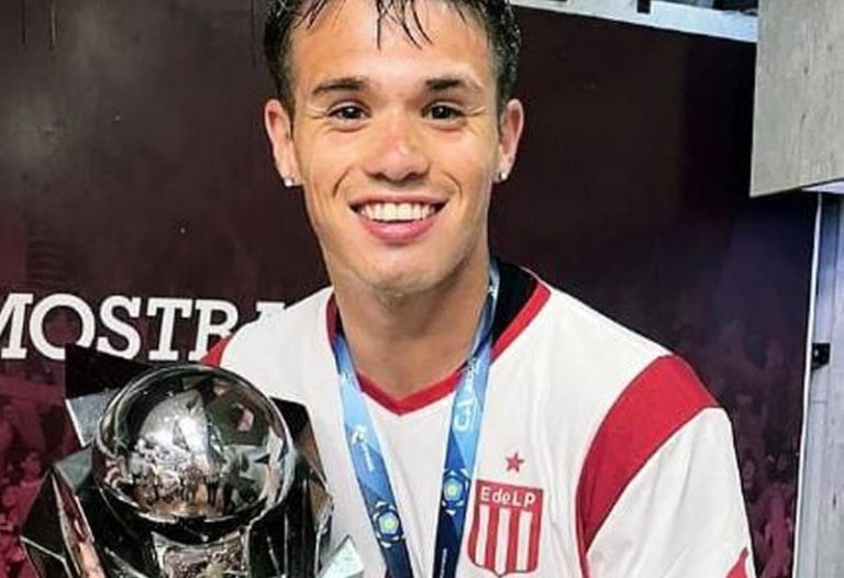 Martiniano Moreno se consagró campeón de la Copa Argentina con Estudiantes de La Plata