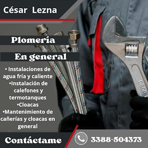 César Lezna Plomería