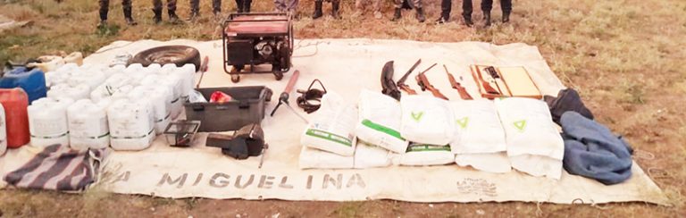 La DDI desbarata banda que robaba maquinarias y herbicidas en la zona rural