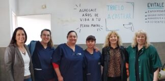 El equipo del Centro de Esterilización se capacitó en el Centro de Zoonosis de Almirante Brown