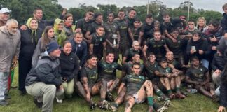 Rugby: José Albín se consagró campeón del Select 12 con el seleccionado de UROBA