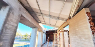 Avanza la obra del nuevo edificio del CEAM: licitan las aberturas para habilitar las primeras aulas