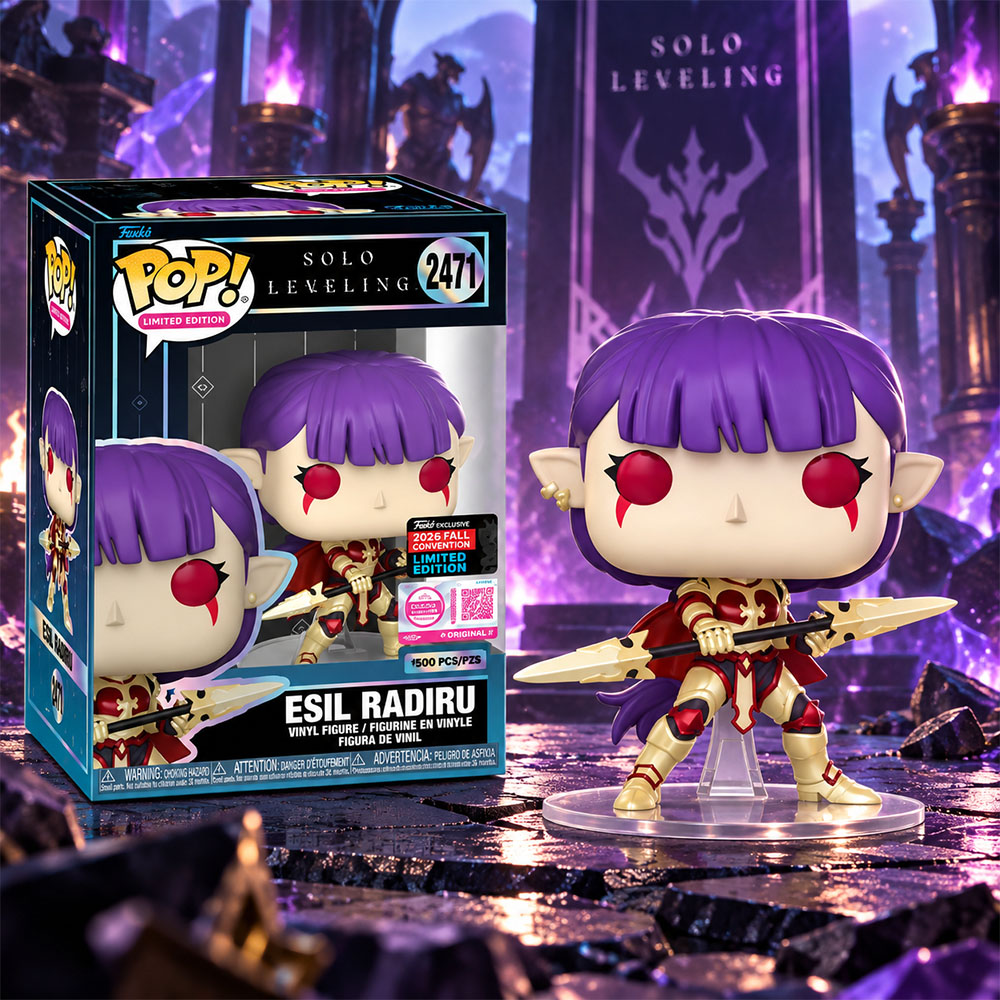 Funko Pop Solo Leveling Esil Radiru 2026 Fall Convention Limited Edition Vinyl Figure 4 Funko Pop Solo Leveling Esil Radiru Vinyl Figure