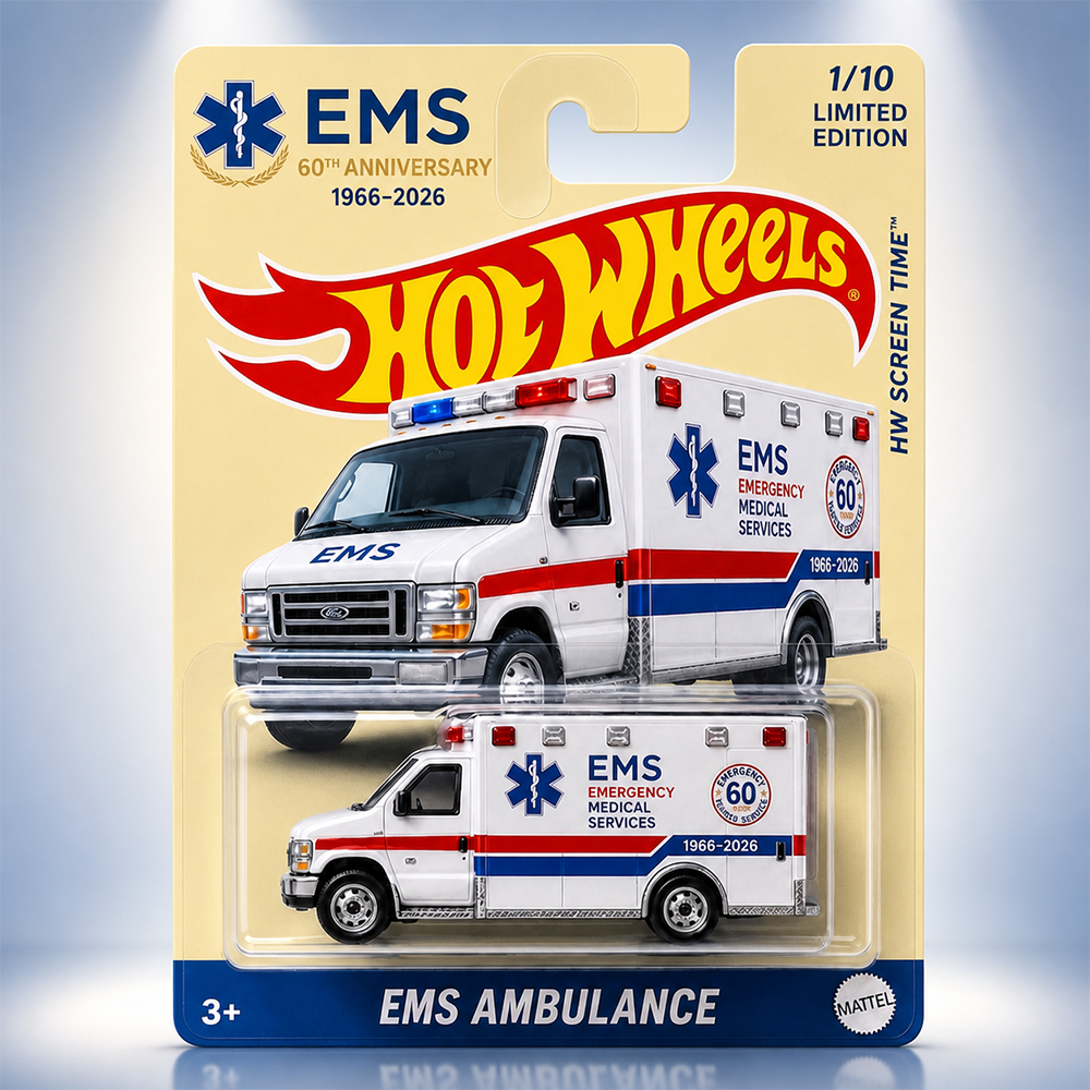 Hot Wheels EMS Ambulance