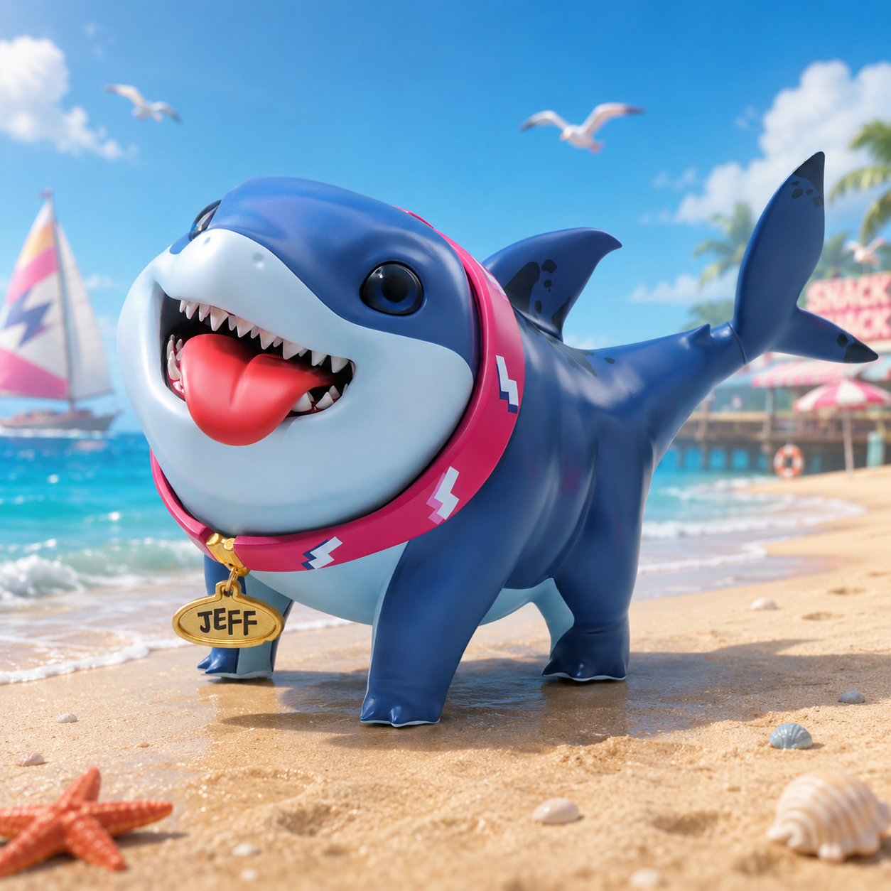 Marvel Rivals Hot Toys Jeff the Land Shark