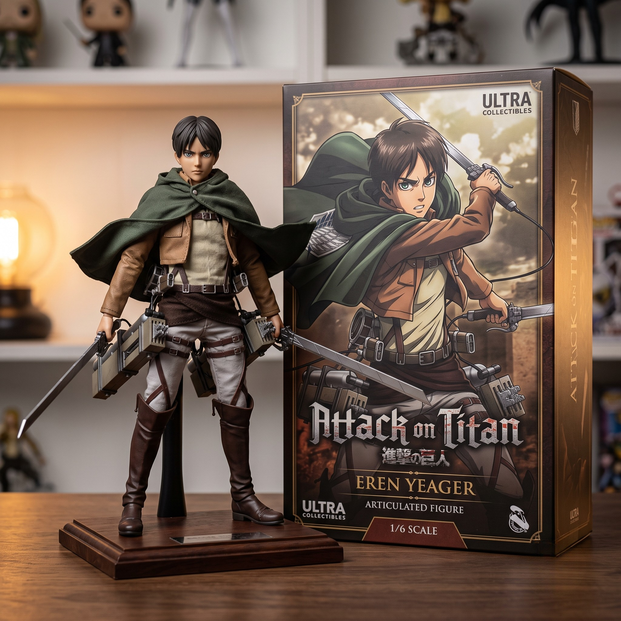Highly Detailed Attack on Titan Eren Yeager Figure 3 Highly Detailed Eren Yeager Figure