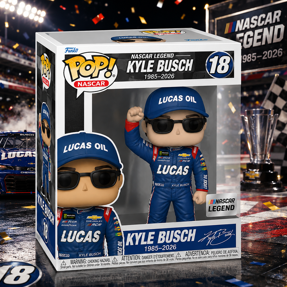 Kyle Busch Funko Pop Figure