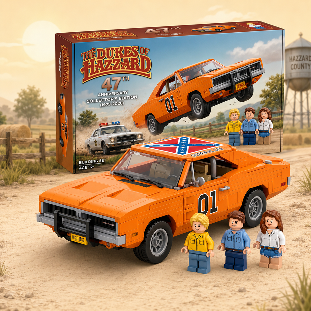 The Dukes of Hazzard Building Brick Set
