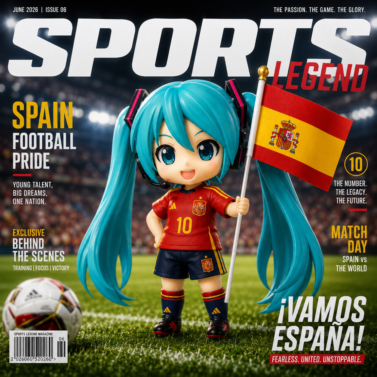 Hatsune Miku Spain Nendoroid Figure