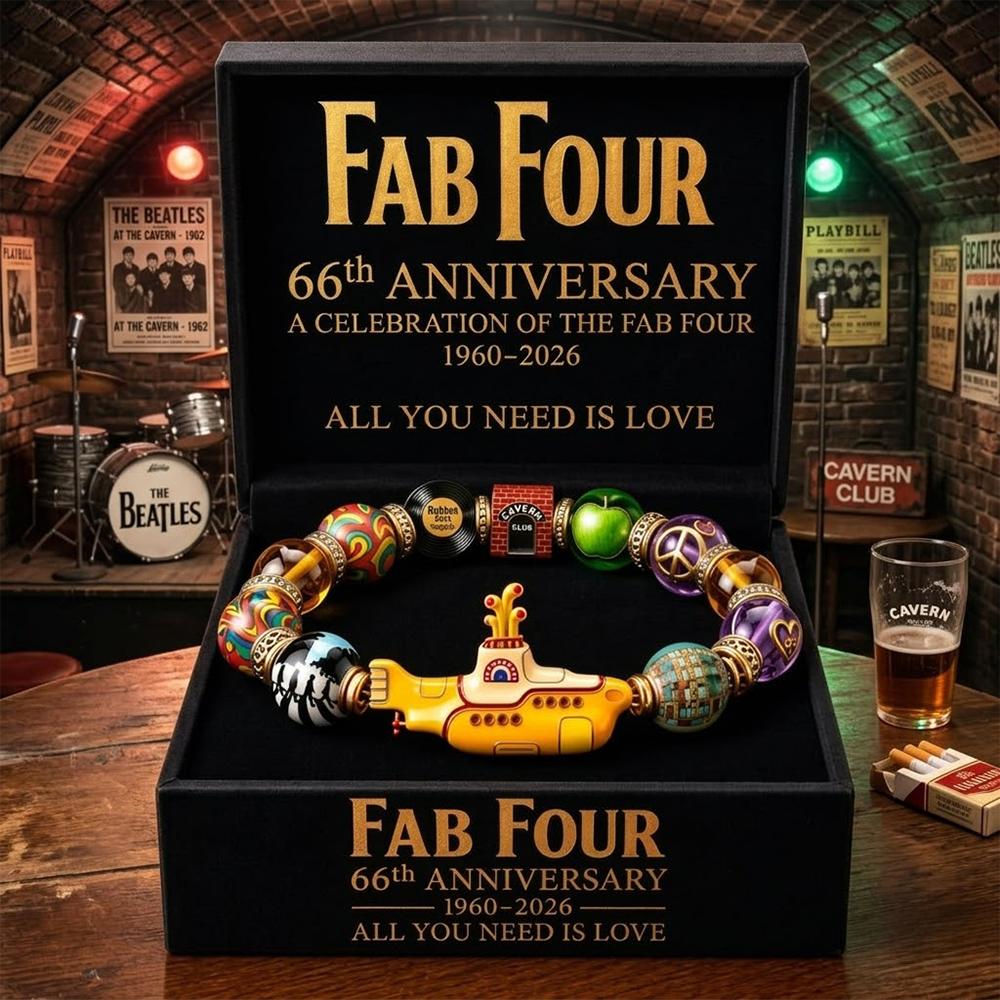 Fab Four The Beatles Charm Bracelet