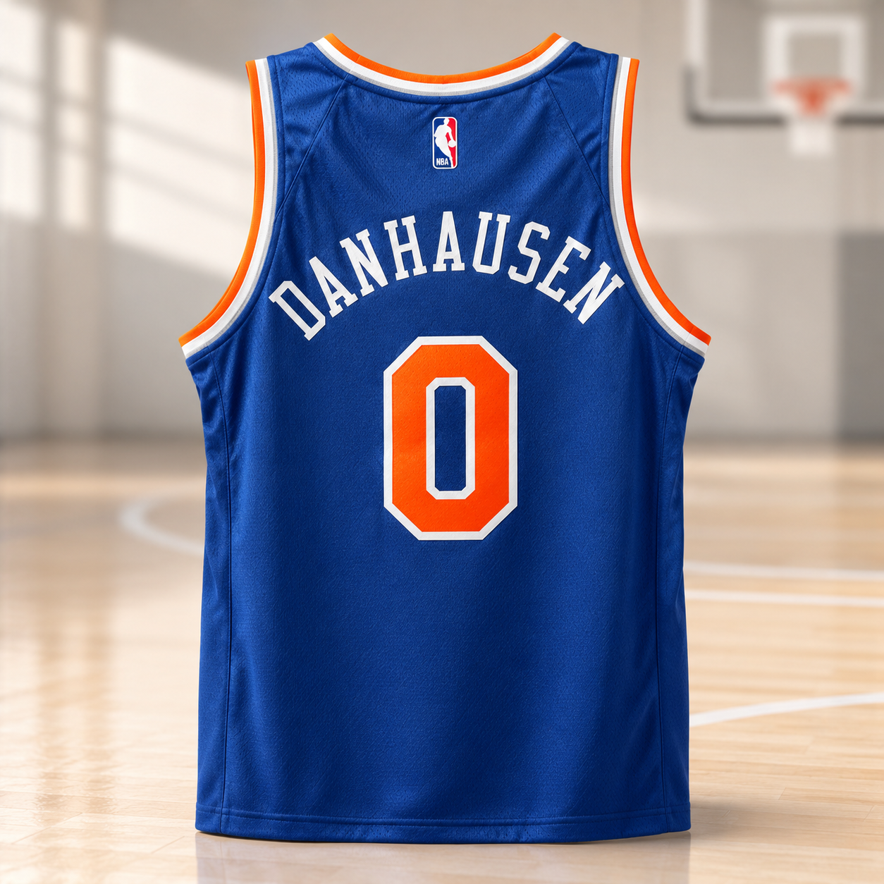 New York Knicks Danhausen Basketball Jersey 2026