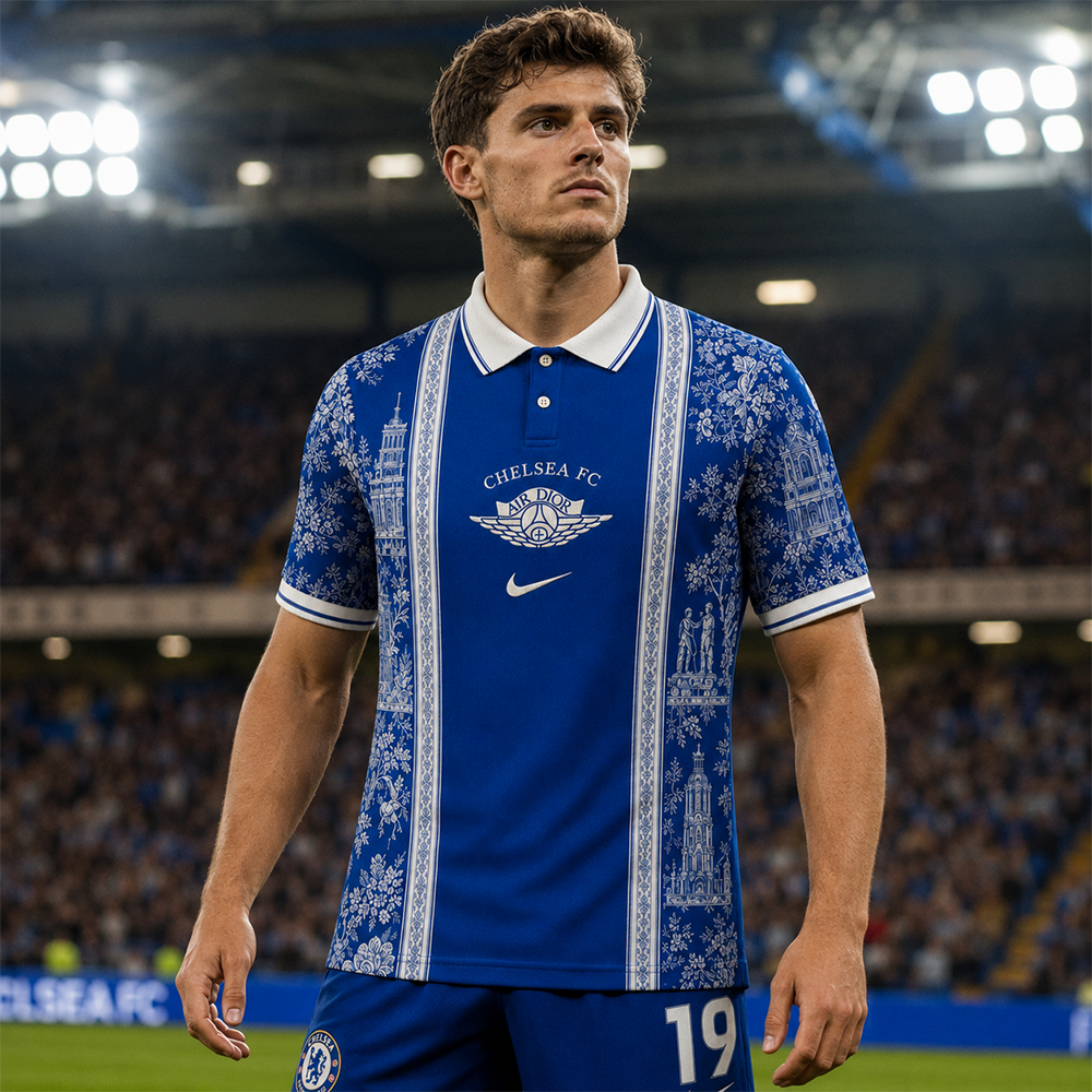 Chelsea FC Nike Air Dior Paris Polo Shirt