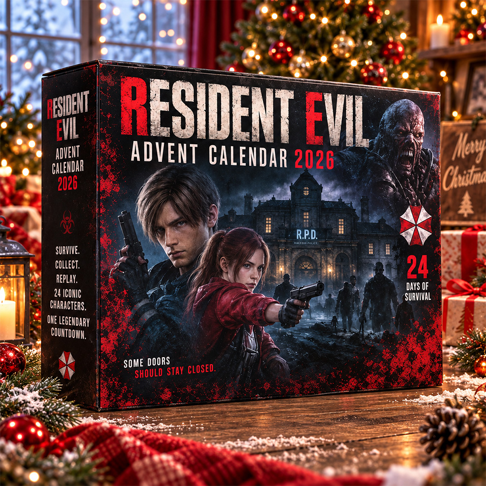 Resident Evil Advent Calendar 2026 24 Days of Survival Horror Collectibles 3 Resident Evil Advent Calendar 2026