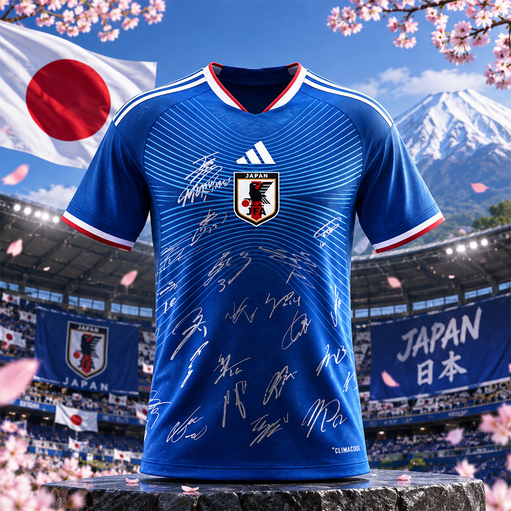 Japan 105th Anniversary Edition 2026 Home Jersey Shirt 7 Japan 105th Anniversary Edition 2026 Home Jersey Shirt