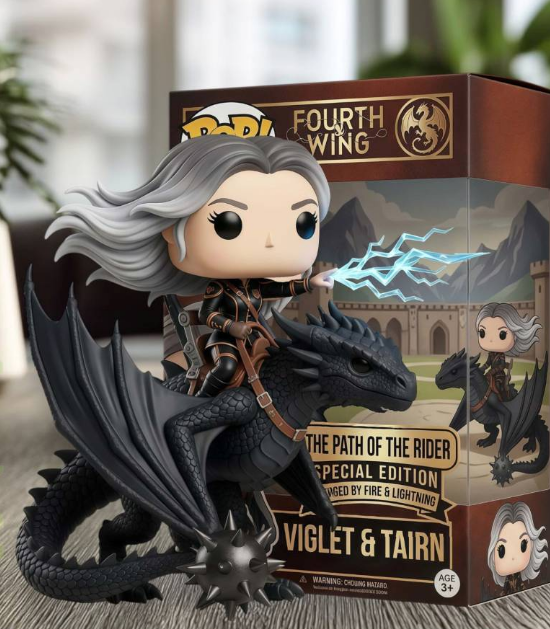 Viglet & Tairn Fourth Wing Special Edition Funko Pop Figure