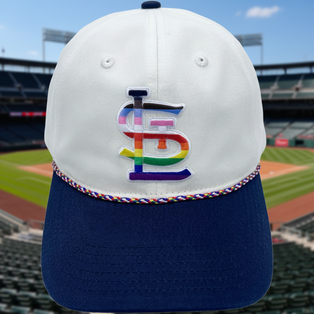 St Louis Cardinals Pride Themed Cap