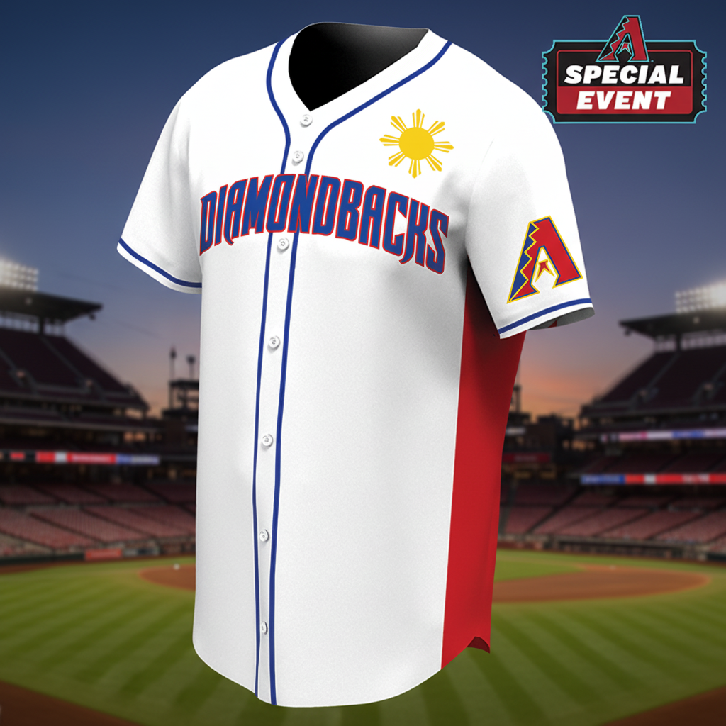 Arizona Diamondbacks Filipino Heritage Celebration Jersey
